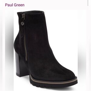 NWOT Paul Green Sloane Lug Sole Bootie
